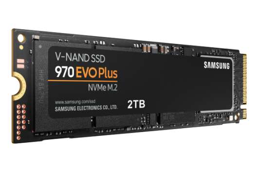 Samsung 970 EVO Plus series SSD 2TB M.2 (MZ-V7S2T0BW)