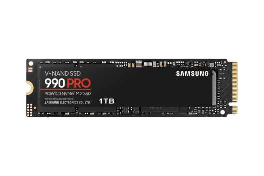 Samsung 990 Pro series SSD 1TB M.2 (MZ-V9P1T0BW)