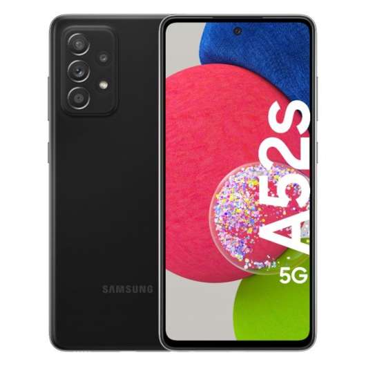 Samsung Galaxy A52s 5G 6/128 GB Svart