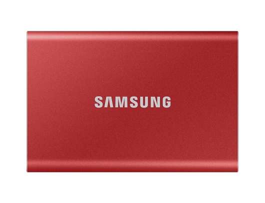 Samsung Portable SSD T7 2TB  - Röd