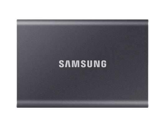 Samsung Portable SSD T7 500GB (USB 3.2) - Grå