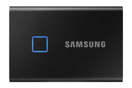 Samsung Portable SSD T7 Touch 1TB (USB 3.2) - Svart