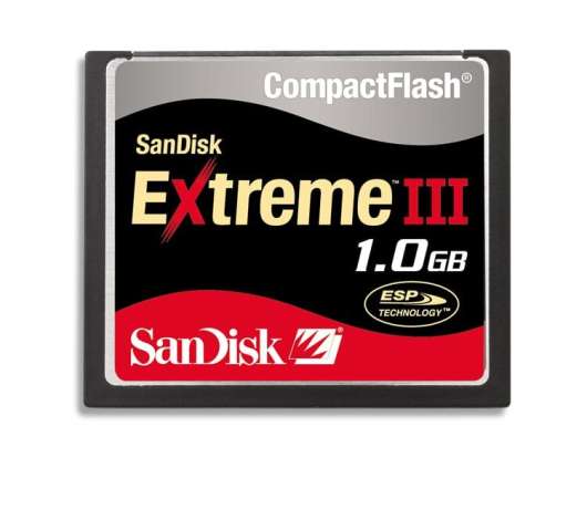 Sandisk Compact Flash Extreme III 1GB