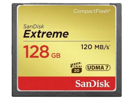SanDisk Extreme CF - 128GB / 120MB/s