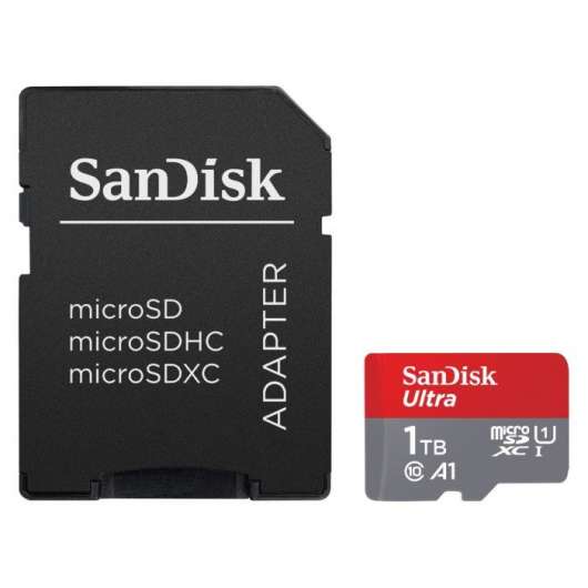 Sandisk Ultra Micro-SD-kort 1 TB