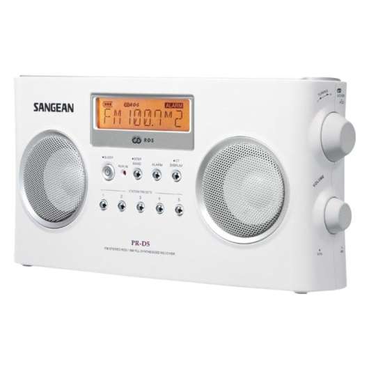 Sangean PR-D5 FM-radio med digital tuner