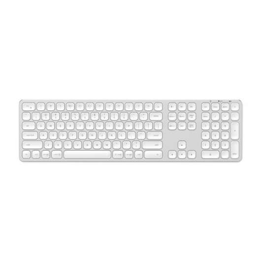 Satechi Aluminium Keyboard med Bluetooth - Silver