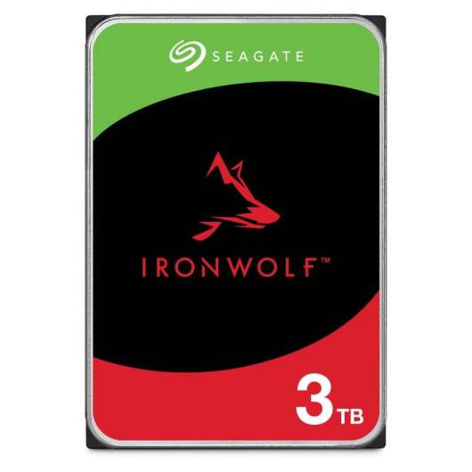 Seagate IronWolf 3TB / 256MB / 5400 RPM / ST3000VN006