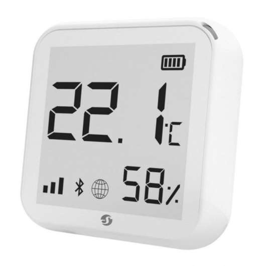 Shelly H&T Plus Smart termometer och hygrometer