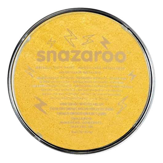 Snazaroo Ansikts- & Kroppsfärg Metallic - Guld
