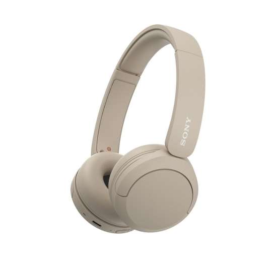 Sony WH-CH520 trådlösa on-ear-hörlurar - Beige