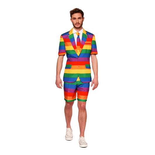 Suitmeister Rainbow Shorts Kostym - Medium