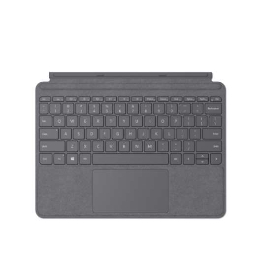 Surface Go Signature Type Cover - Platina (Nordisk)