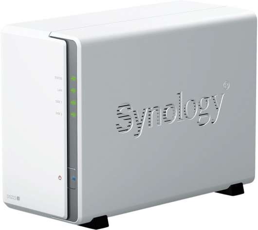 Synology DiskStation DS223J - 2 fack / 1.7Ghz 4-Core / 1GB DDR4
