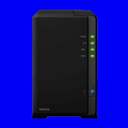 Synology Network Recorder NVR1218 – 2 fack / 1.0GHz Dual Core / 1GB RAM / 1 LAN