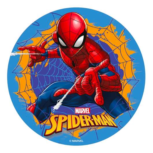 Tårtbild Spider-Man