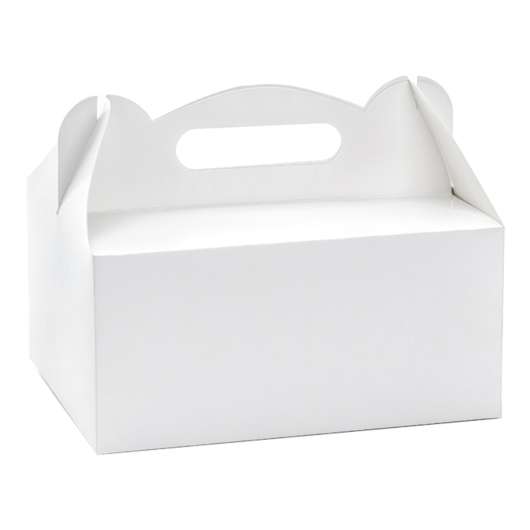 Tårtbox Vit - 10-pack