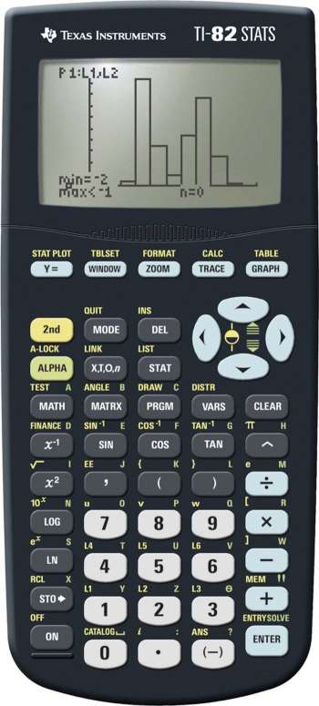Texas Instruments TI-82 Stats Miniräknare