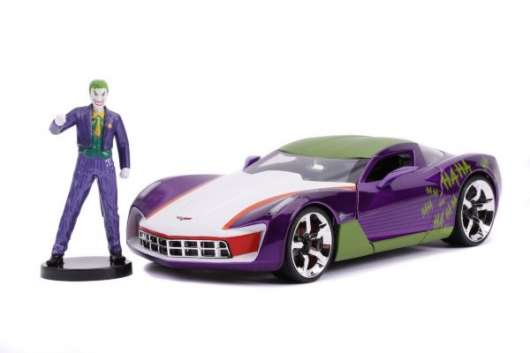 The Jokers 2009 Chevy Corvette Stingray and figure 1:24