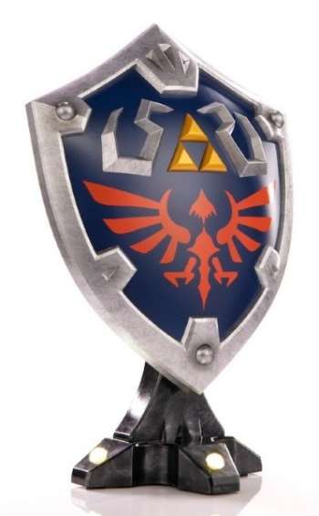 The Legend of Zelda: Hylian Shield Collector´s PVC Statue LED (BOTW)