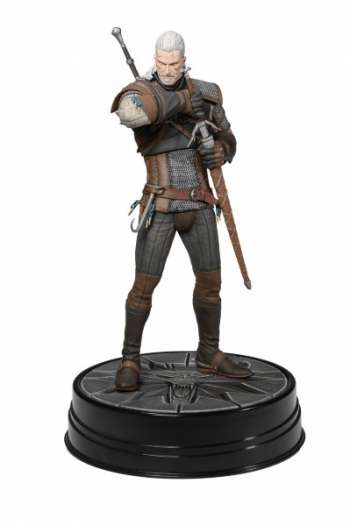 The Witcher 3 - Wild Hunt: Heart of Stone Geralt Deluxe Statue (inc. 2 heads) PVC Figure