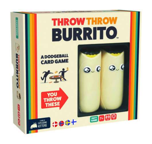 Throw Throw Burrito A Dodgeball Card Game (Nordic)