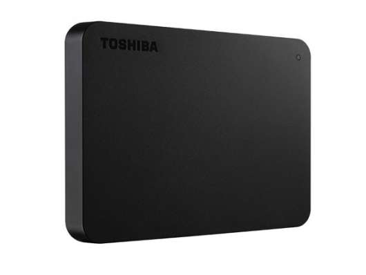 Toshiba Canvio Basics V2 1TB USB3.0 - Svart