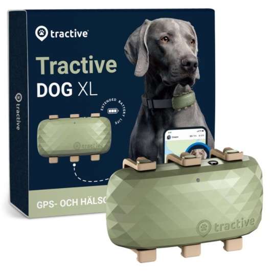 Tractive DOG XL GPS-tracker för hund
