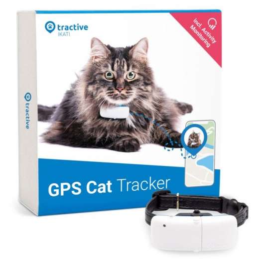 Tractive GPS-tracker med halsband för katt