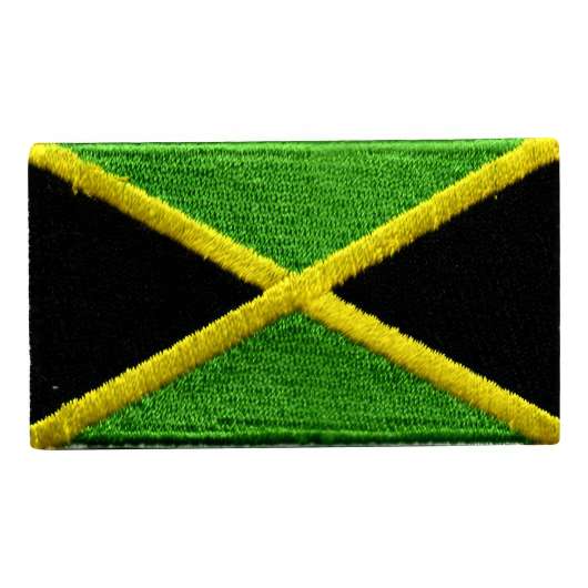 Tygmärke Flagga Jamaica