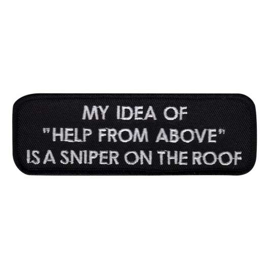Tygmärke Sniper On The Roof