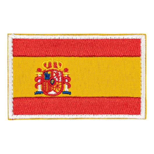 Tygmärke Spanska Flaggan