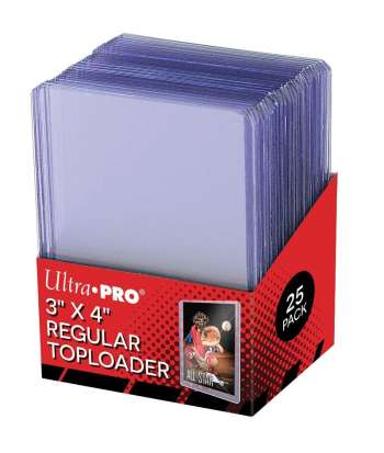 Ultra Pro 3" x 4" Toploader (25-pack)