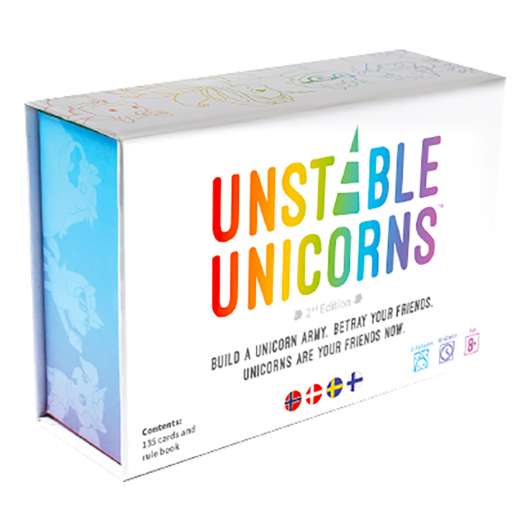 Unstable Unicorns Nordic Sällskapsspel