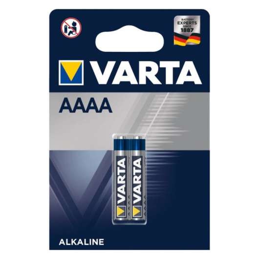 Varta Alkaliskt AAAA-batteri 2-pack
