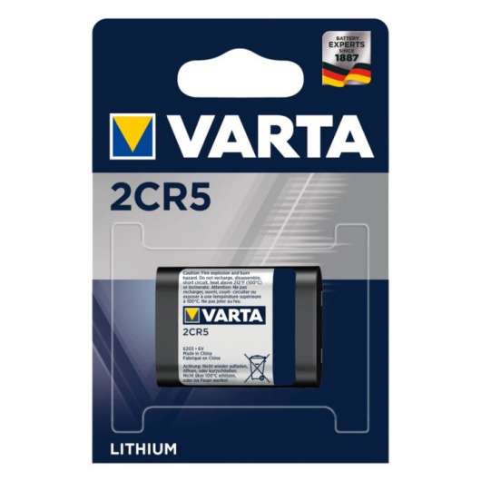 Varta Litiumbatteri 2CR5 1-pack