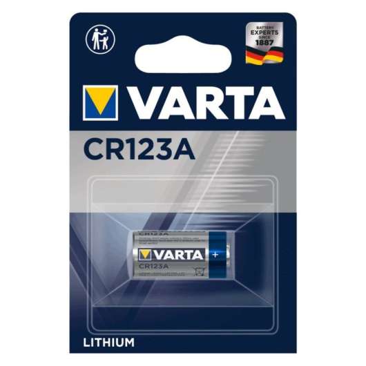 Varta Litiumbatteri CR123A 1-pack