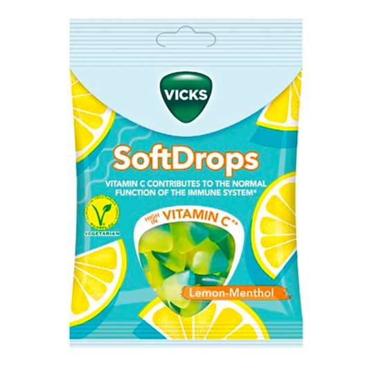 Vicks Soft Drops Lemon - 90 gram