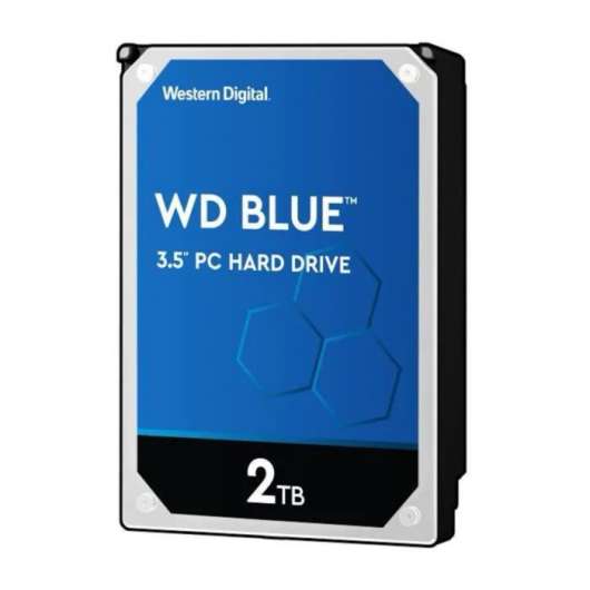 WD Blue Intern hårddisk 3,5” 2 TB