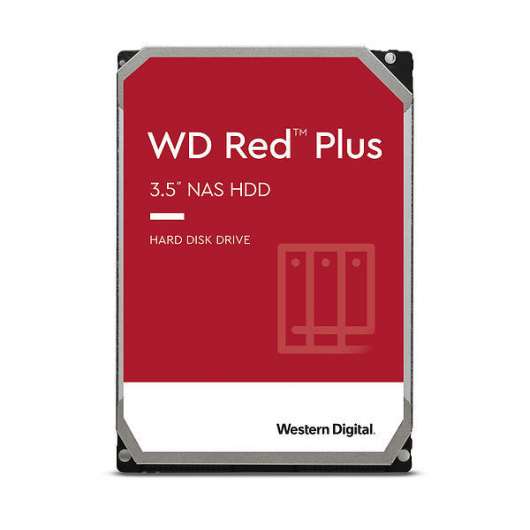 WD Red Plus 10TB / 256MB Cache / 7200 RPM (WD101EFBX)