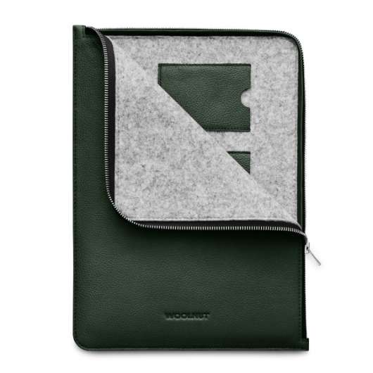 Woolnut Leather Folio 14" MacBook Pro & MacBook Air - Green