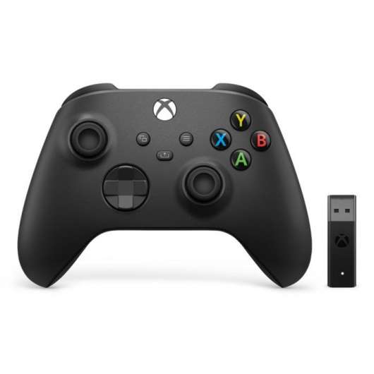 Xbox Trådlös handkontroll med Wireless Adapter