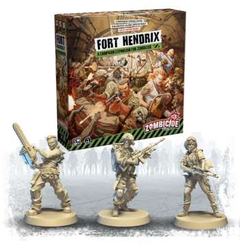 Zombicide 2nd Edition Fort Hendrix Expansion (Eng)