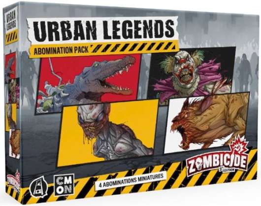 Zombicide 2nd Edition Urban Legends Abominations Expansion