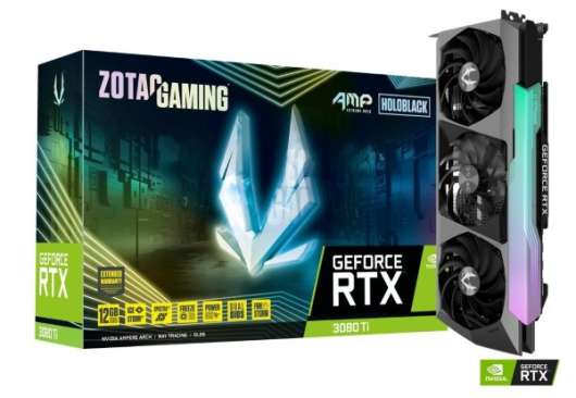 Zotac Gaming GeForce RTX 3080 Ti AMP Extreme Holo 12GB