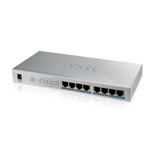 Zyxel GS1008-HP - 8 Port / Gigabit Ethernet / PoE+ / Unmanaged / 60 Watt